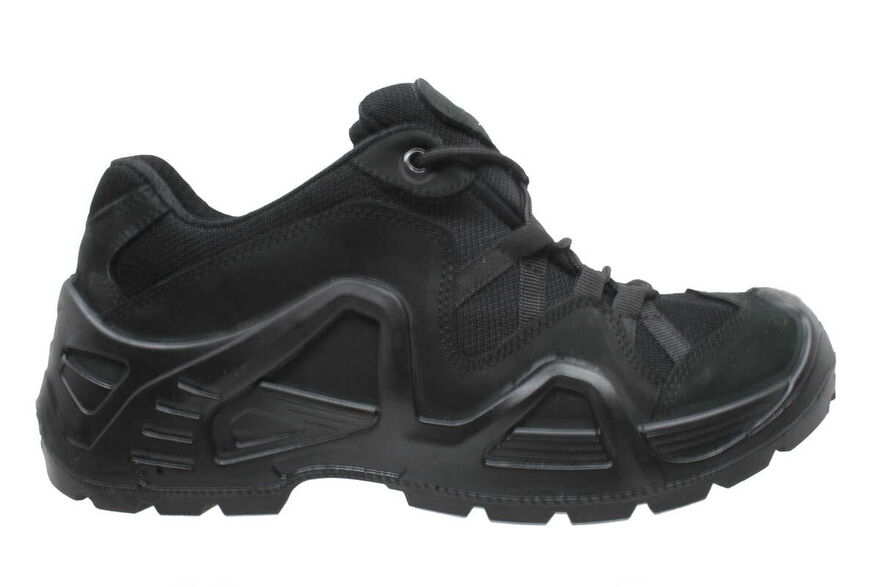 Scooter - Leather Black Men Watertight Tactical Shoes P1493NS