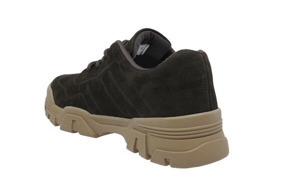 Коричневые женские туфли на шнуровке Скутер Z1340NKA - Thumbnail