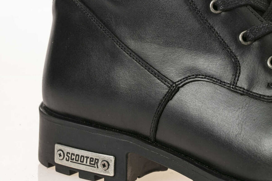 Leather Black Men's Boots M5121DS