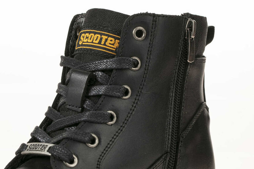 Leather Black Men's Boots M5121DS