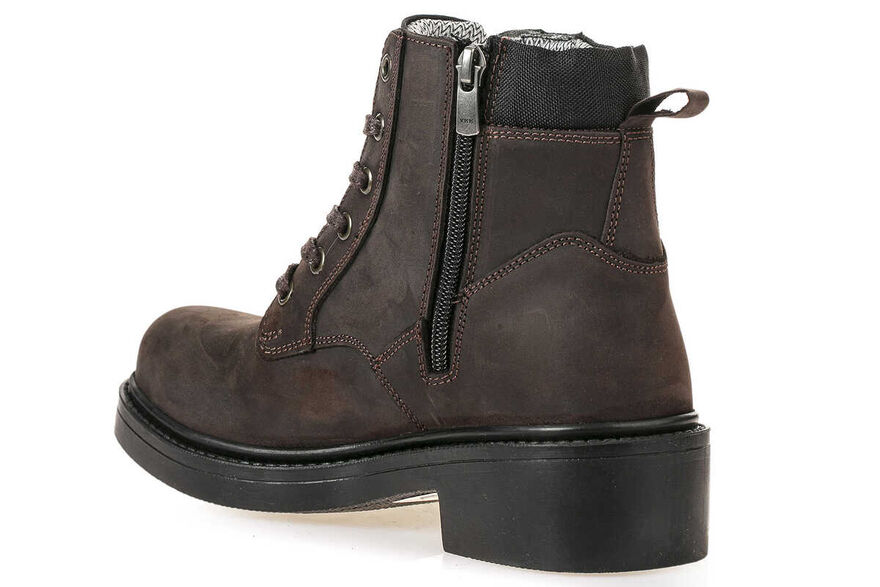 Leather Darkbrown Boots G5121CKO