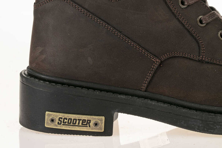 Leather Darkbrown Boots G5121CKO