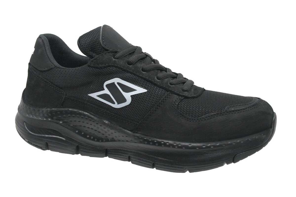 Nubuk Siyah Sneaker Ayakkabı G7022NS