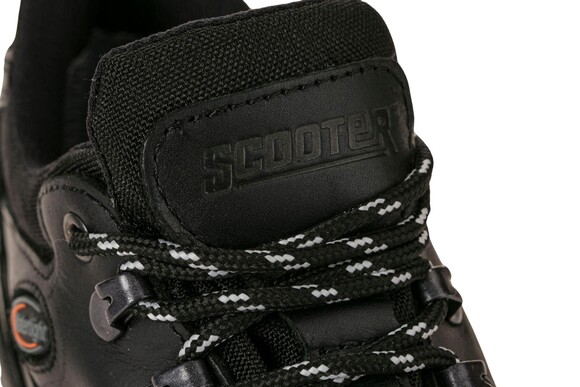 Scooter Su Geçirmez Deri Siyah Kadın Ayakkabı G5537DS - Thumbnail