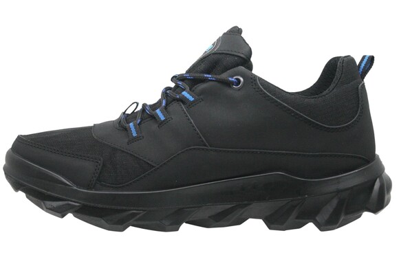 Su Geçirmez Siyah-Mavi Erkek Ayakkabı M7211TSM - Thumbnail
