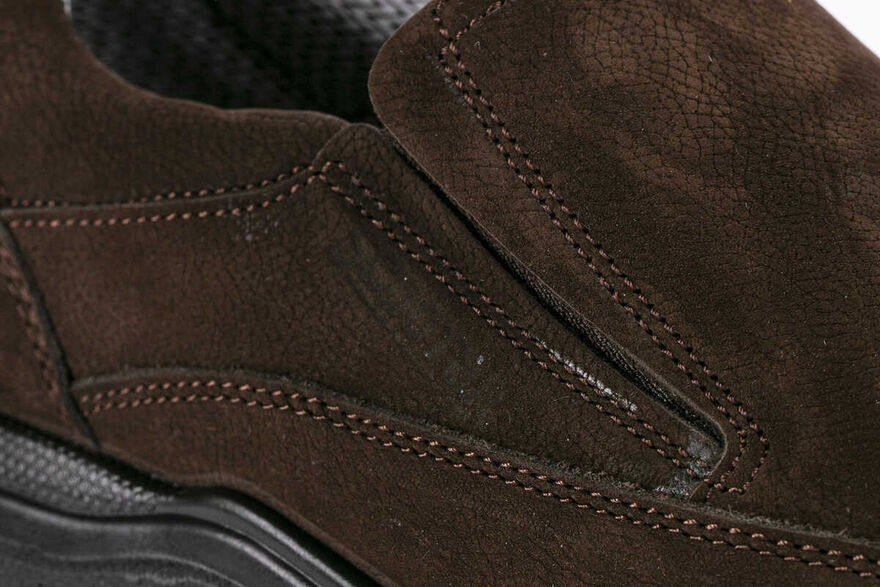 Скутер Водонепроницаемая кожаная коричневая мужская обувь М3081NKA