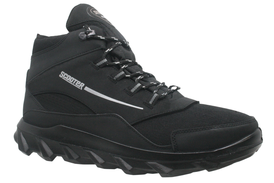 Watertight Black-Grey Men's Boots M7210TSG