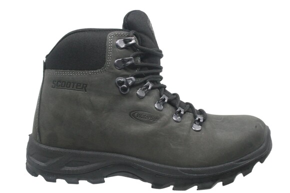 Scooter - Watertight Leather Anthracite Boots Outdoor G1221CA-E