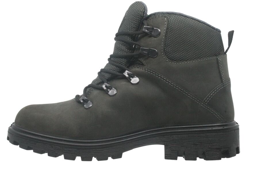 Watertight Leather Anthracite Women's Boots G7101NA