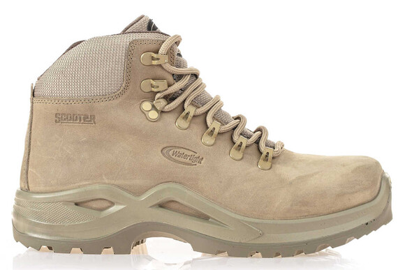 Scooter - Watertight Leather Beige Outdoor Boots G1221CBJ