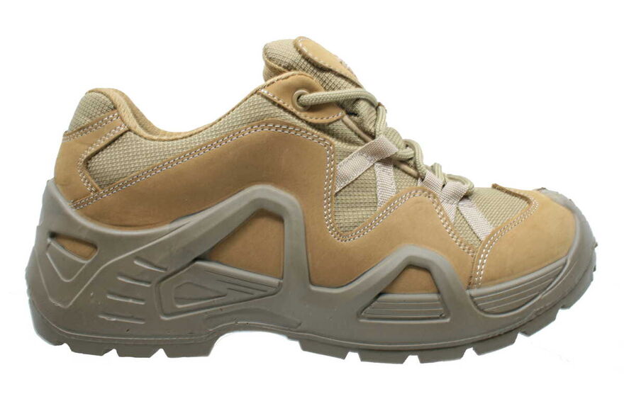 Watertight Leather Beige Tactical Men's Shoes P1493NBJ