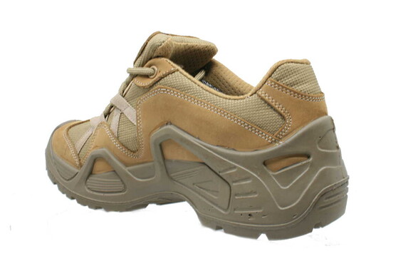Watertight Leather Beige Tactical Men's Shoes P1493NBJ - Thumbnail
