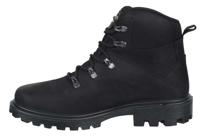Watertight Leather Black Boots G7101CS