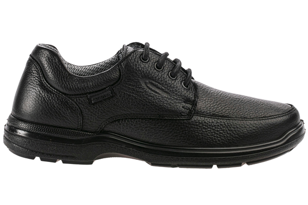 Watertight Leather Black Men's Shoes M3080FS - Thumbnail