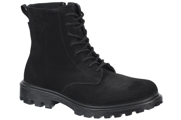 Watertight Leather Black Women's Boots Z7106NS - Thumbnail