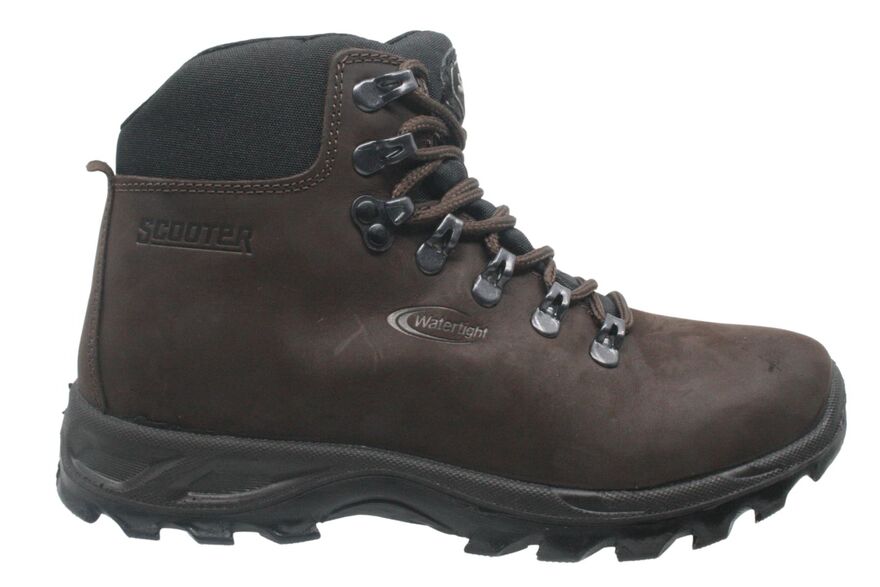 Watertight Leather Brown Boots G1221CKO-E