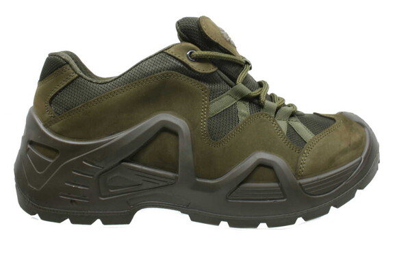 Scooter - Watertight Leather Khaki Tactical Men's Shoes P1493NH
