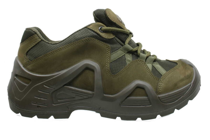 Watertight Leather Khaki Tactical Men's Shoes P1493NH